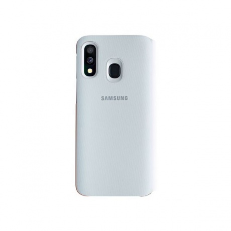 Чехол Samsung WalletCover для Galaxy A40 (A405) EF-WA405PWEGRU White - фото 2