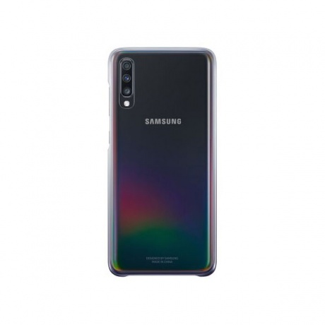 Чехол Samsung GradationCover для Galaxy A70 (A705) EF-AA705CBEGRU Black - фото 2
