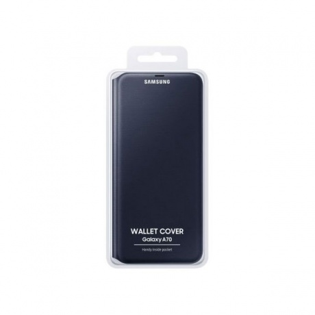 Чехол Samsung WalletCover для Galaxy A70 (A705) EF-WA705PBEGRU Black - фото 5