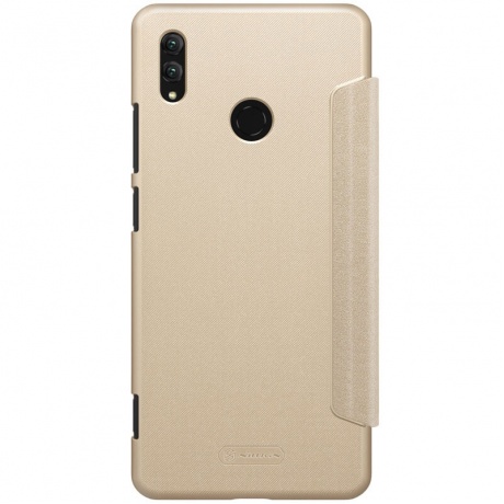 Чехол Nillkin Sparkle Leather Case для Huawei Honor Note 10 (золотистый) - фото 2
