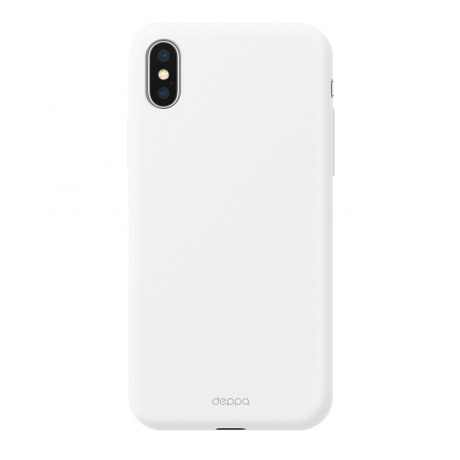 Чехол Deppa Gel Color Case для Apple iPhone X/Xs белый - фото 3