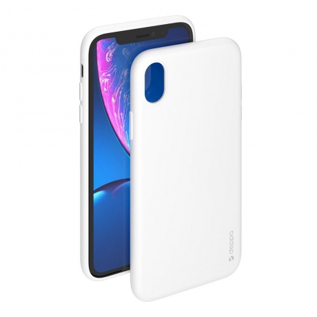 Чехол Deppa Gel Color Case для Apple XR белый - фото 2