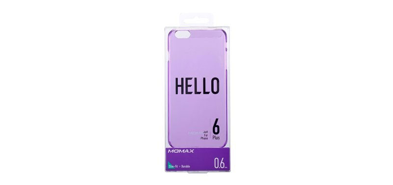 Накладка Momax Clear Breeze для iPhone 6/6S Plus Фиолетовый