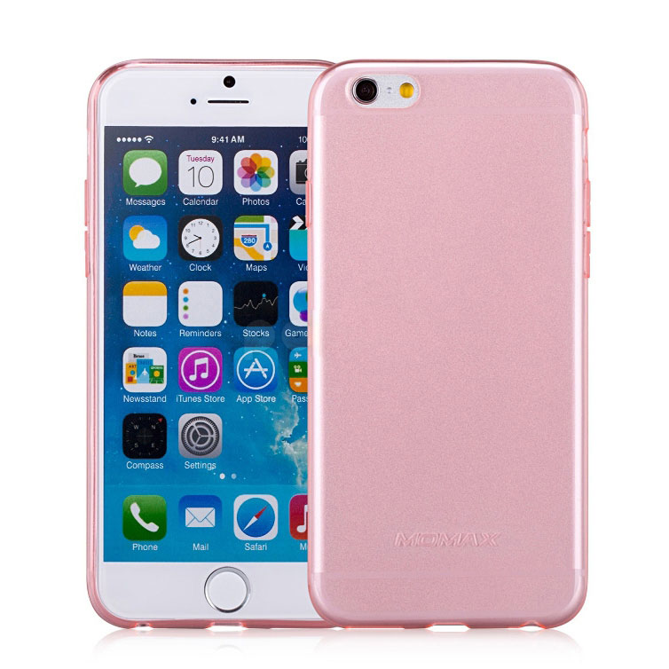 Чехол Momax для iPhone 6/6S Clear Twist Розовый