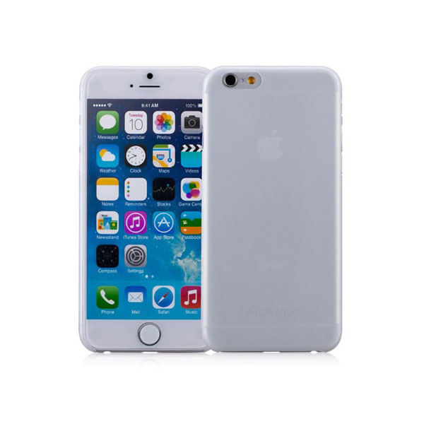Чехол Momax для iPhone 6/6S Membrane Case 0.3 mm Белый