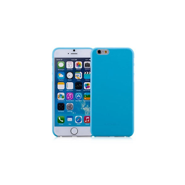 Чехол Momax для iPhone 6/6S Membrane Case 0.3 mm Голубой