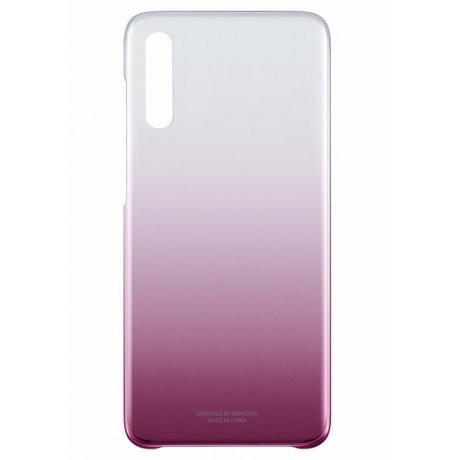 Чехол (клип-кейс) Samsung Galaxy A70 Gradation Cover розовый (EF-AA705CPEGRU) - фото 4