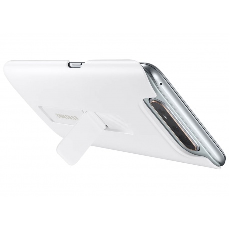 Чехол (клип-кейс) Samsung Galaxy A80 Standing Cover белый (EF-PA805CWEGRU) - фото 5
