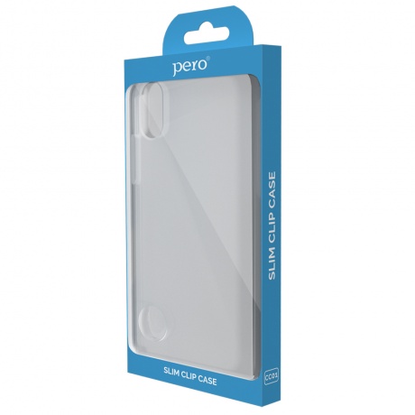 Клип-кейс PERO силикон для Nokia 4.2 прозрачный - фото 2