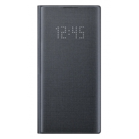 Чехол (флип-кейс) Samsung для Samsung Galaxy Note 10 LED View Cover черный (EF-NN970PBEGRU) - фото 1