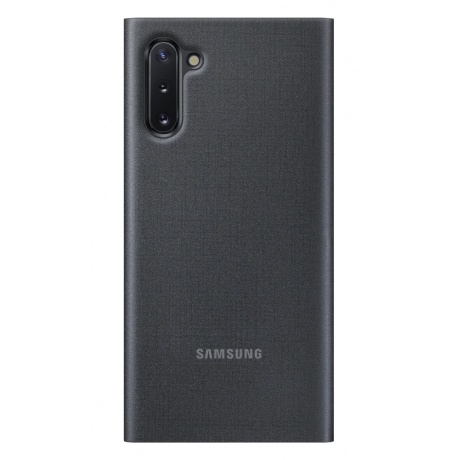 Чехол (флип-кейс) Samsung для Samsung Galaxy Note 10 LED View Cover черный (EF-NN970PBEGRU) - фото 2