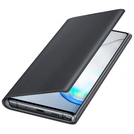 Чехол (флип-кейс) Samsung для Samsung Galaxy Note 10 LED View Cover черный (EF-NN970PBEGRU) - фото 4