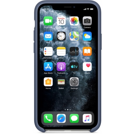 Чехол (клип-кейс) Apple для Apple iPhone 11 Pro Silicone Case синий (MWYR2ZM/A) - фото 2