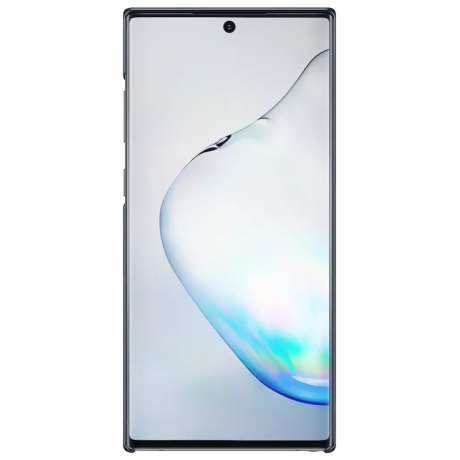 Чехол (клип-кейс) Samsung для Samsung Galaxy Note 10+ LED Cover черный (EF-KN975CBEGRU) - фото 2