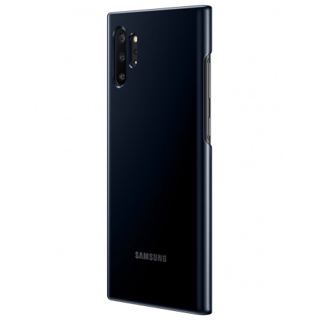 Чехол (клип-кейс) Samsung для Samsung Galaxy Note 10+ LED Cover черный (EF-KN975CBEGRU) - фото 4