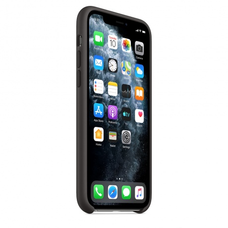 Чехол Apple iPhone 11 Pro Silicone Case - Black - фото 2