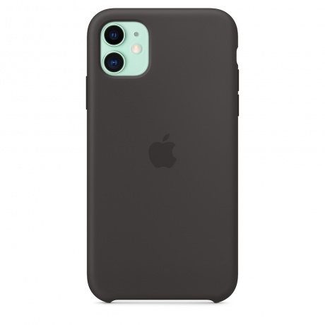 Чехол Apple iPhone 11 Silicone Case - Black - фото 3