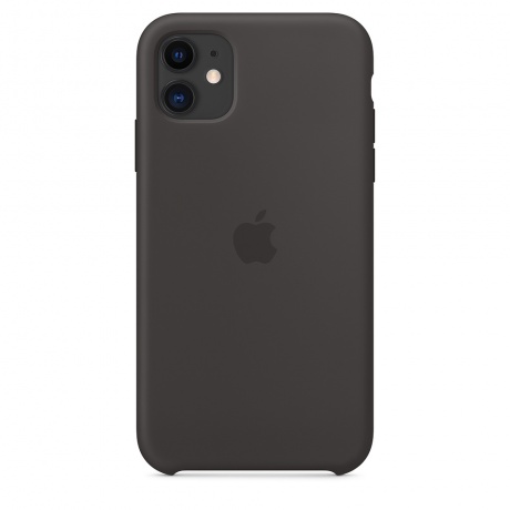 Чехол Apple iPhone 11 Silicone Case - Black - фото 4