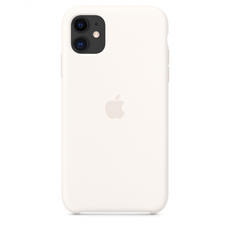 Чехол Apple iPhone 11 Silicone Case - White - фото 5