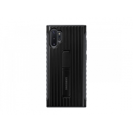 Чехол (клип-кейс) Samsung для Samsung Galaxy Note 10+ Protective Standing Cover black (EF-RN975CBEGRU) - фото 1