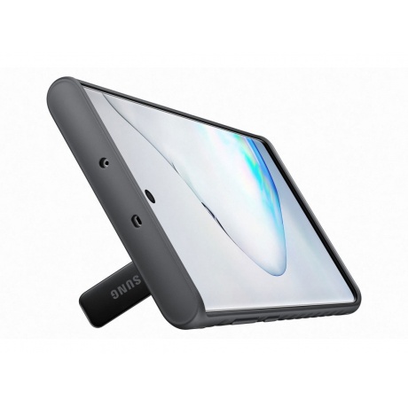 Чехол (клип-кейс) Samsung для Samsung Galaxy Note 10+ Protective Standing Cover black (EF-RN975CBEGRU) - фото 5