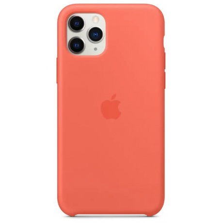 Чехол Apple iPhone 11 Pro Silicone Case - Black (MWYQ2ZM/A) - фото 2