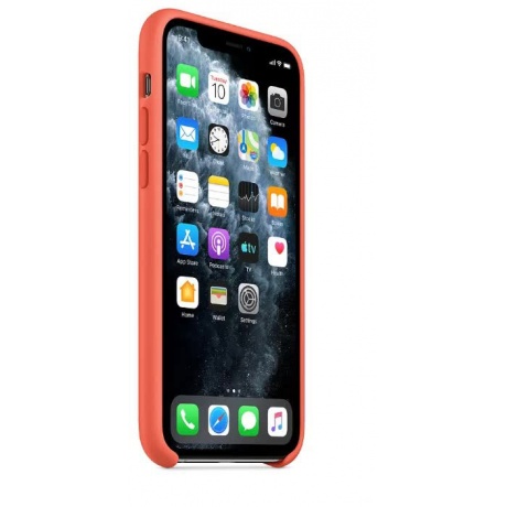 Чехол Apple iPhone 11 Pro Silicone Case - Black (MWYQ2ZM/A) - фото 4