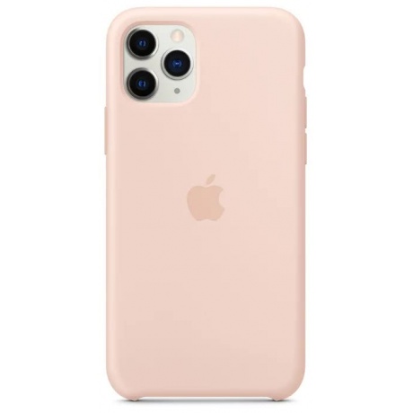 Чехол Apple iPhone 11 Pro Silicone Case - Pink Sand (MWYM2ZM/A) - фото 2