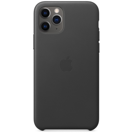 Чехол Apple для iPhone 11 Pro Leather Case черный (MWYE2ZM/A) - фото 1