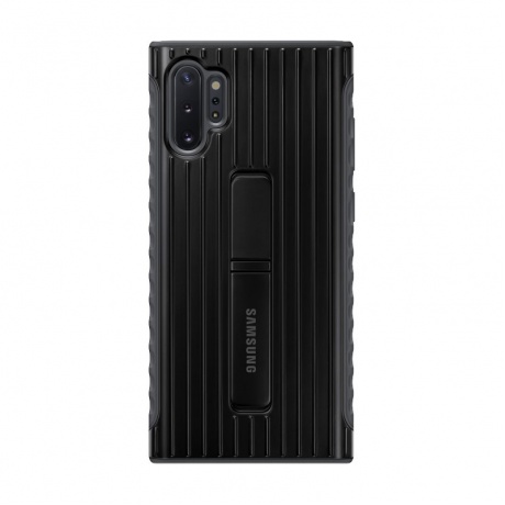 Чехол Samsung для Galaxy Note 10+ Protective Standing Cover черный (EF-RN975CBEGRU) - фото 1