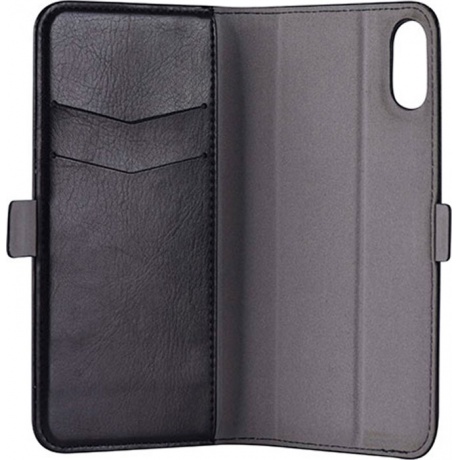 Чехол-книжка Devia Magic Leather Case 2 в 1 для iPhone X/XS Brown - фото 4