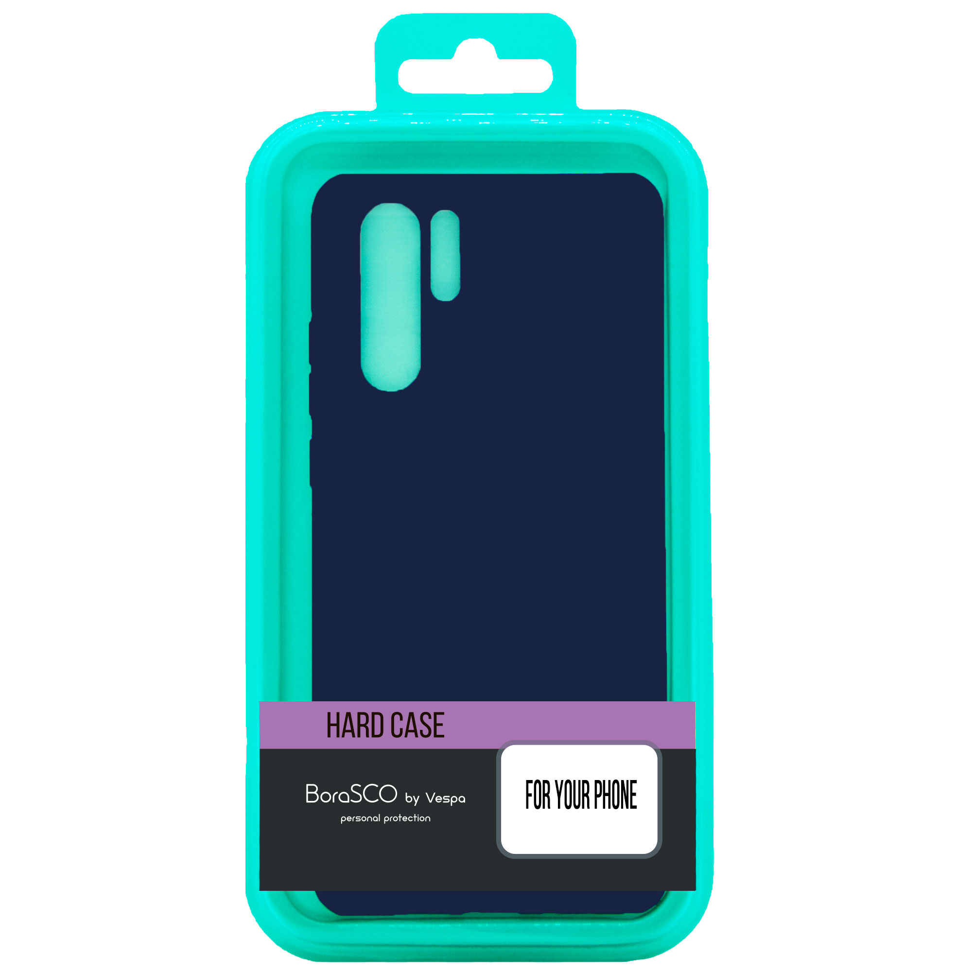 Чехол Borasco Hard Case для Redmi Note 8 синий