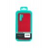 Силиконовый чехол BoraSCO для iPhone X/Xs  (матовый) красный