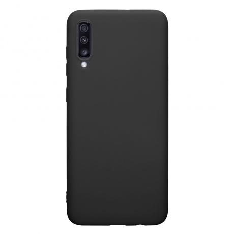Чехол Deppa Gel Color Case для Samsung Galaxy A70 (2019) черный PET белый 87129 - фото 2