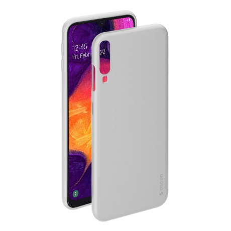 Чехол Deppa Gel Color Case для Samsung Galaxy A50 (2019) белый PET белый 86659 - фото 1