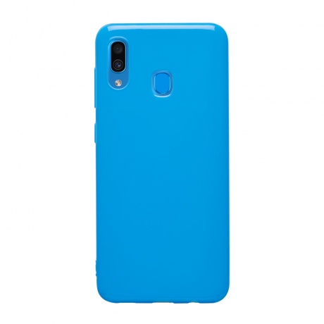 Чехол Deppa Gel Color Case для Samsung Galaxy A30 (2019) / A20 (2019) синий PET синий 87327 - фото 2