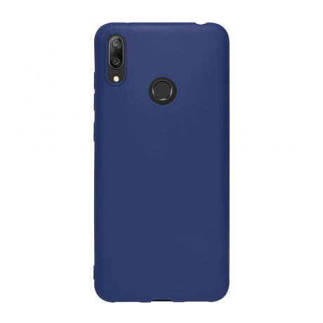 Чехол Deppa Gel Color Case для Huawei Y7 (2019) синий PET белый 86661 - фото 2
