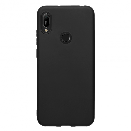 Чехол Deppa Gel Color Case для Huawei Y6 (2019) черный PET белый 86663 - фото 3