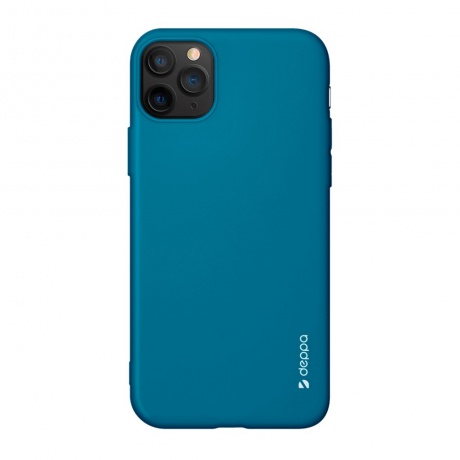 Чехол Deppa Gel Color Case для Apple iPhone X/XS синий 85362 - фото 1