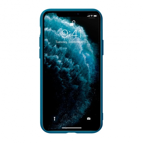 Чехол Deppa Gel Color Case для Apple iPhone X/XS синий 85362 - фото 2