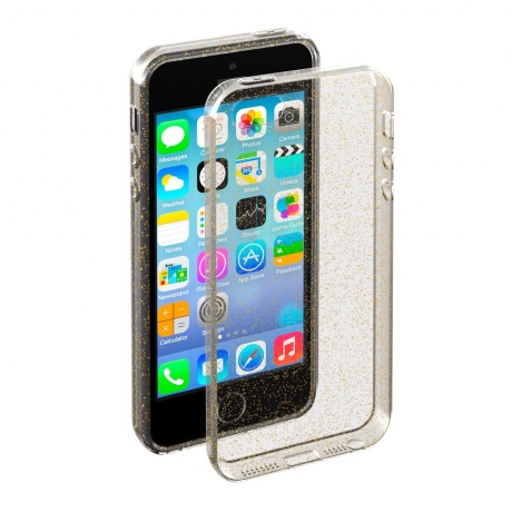 Чехол Deppa Chic Case для Apple iPhone 5/5S/SE графит 85292 - фото 2