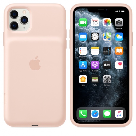 Чехол-аккумулятор Apple iPhone 11 Pro Max Smart Battery Case (MWVR2ZM/A) Pink Sand - фото 1