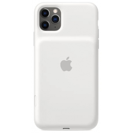Чехол-аккумулятор Apple iPhone 11 Pro Max Smart Battery Case (MWVQ2ZM/A) White - фото 1