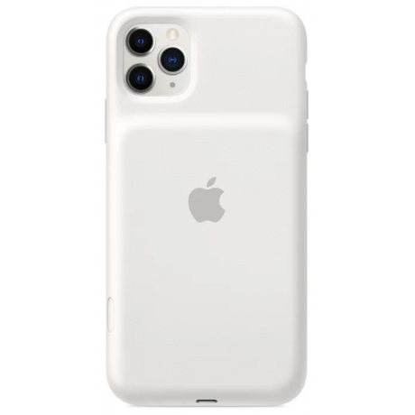 Чехол-аккумулятор Apple iPhone 11 Pro Max Smart Battery Case (MWVQ2ZM/A) White - фото 5