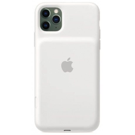 Чехол-аккумулятор Apple iPhone 11 Pro Max Smart Battery Case (MWVQ2ZM/A) White - фото 6