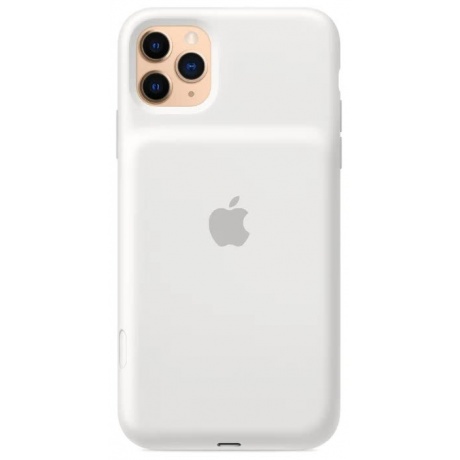 Чехол-аккумулятор Apple iPhone 11 Pro Max Smart Battery Case (MWVQ2ZM/A) White - фото 7