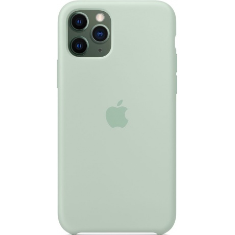 Чехол Apple iPhone 11 Pro Silicone Case (MXM72ZM/A) Beryl - фото 3