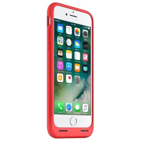 Чехол-аккумулятор Apple iPhone 7 Smart Battery Case (MN022ZM/A) Red - фото 9