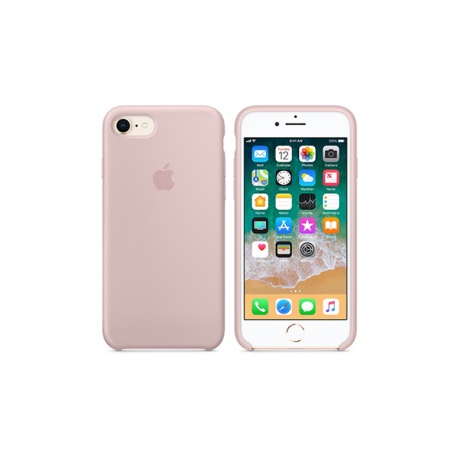 Чехол Apple iPhone 8/7 Silicone Case (MQGQ2ZM/A) Pink Sand - фото 2