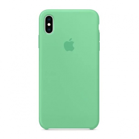 Чехол Apple iPhone XS Max Silicone Case (MUJQ2ZM/A) Pacific Green - фото 1